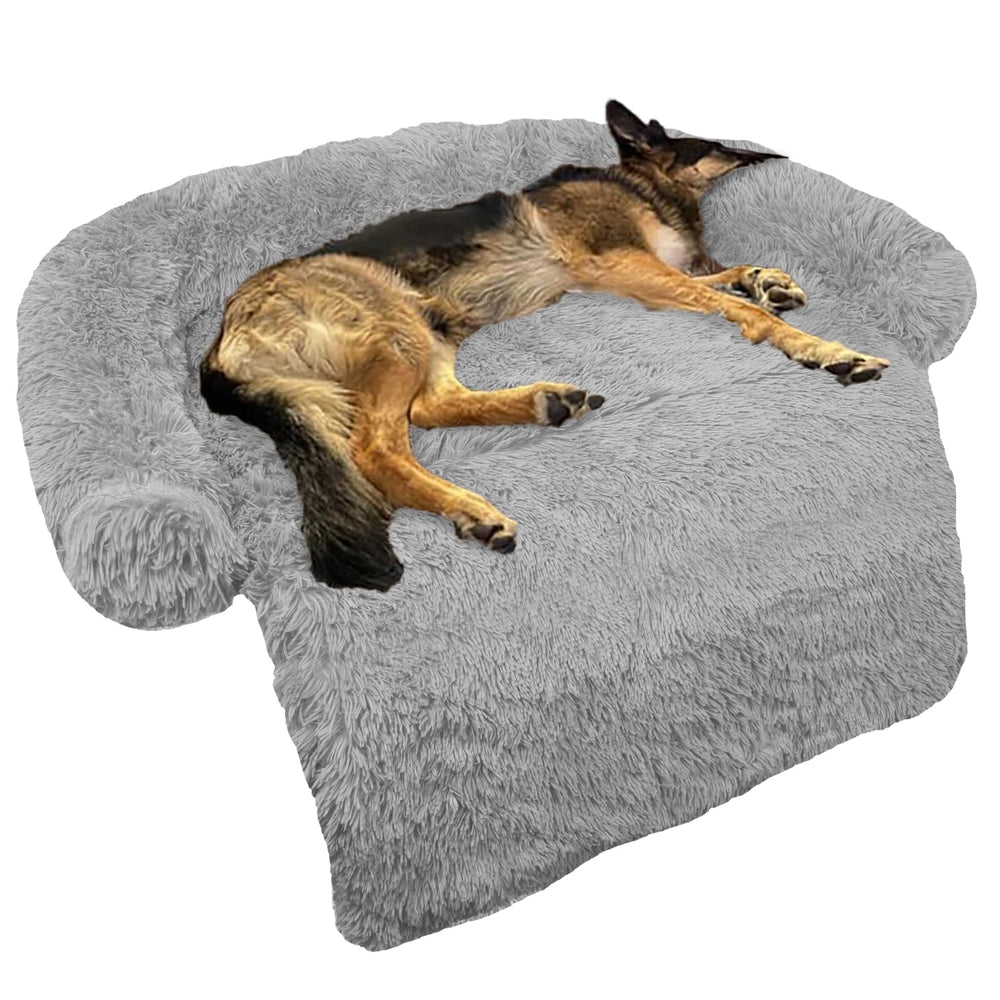 GGIB Calming Dog Bed curve design supports head and neck comfort.