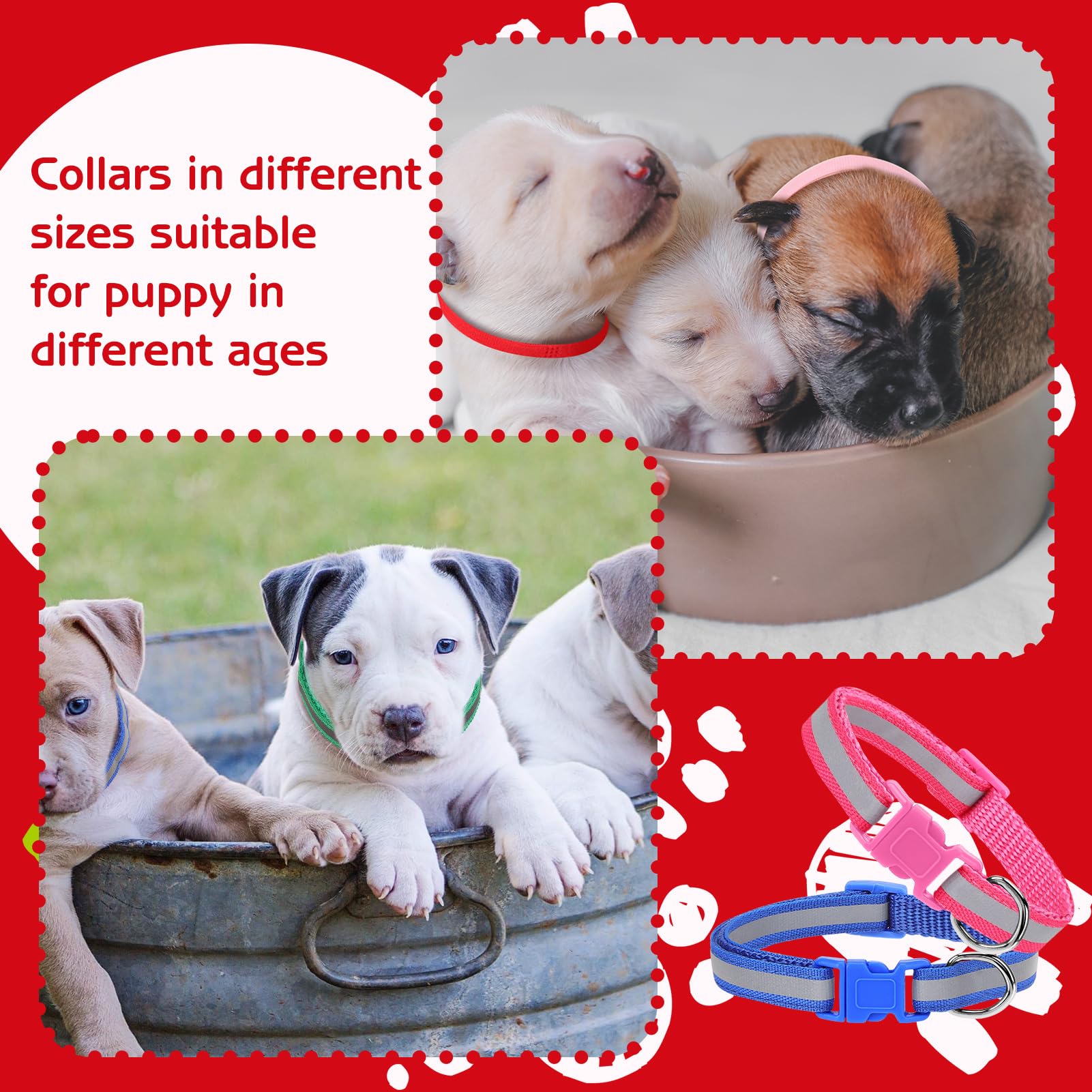 GGSTDDUP reflective design boosts visibility for safer nighttime walks.