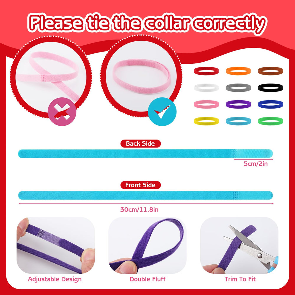 GGSTDDUP soft nylon puppy id collar emphasizes comfort for extended wear.