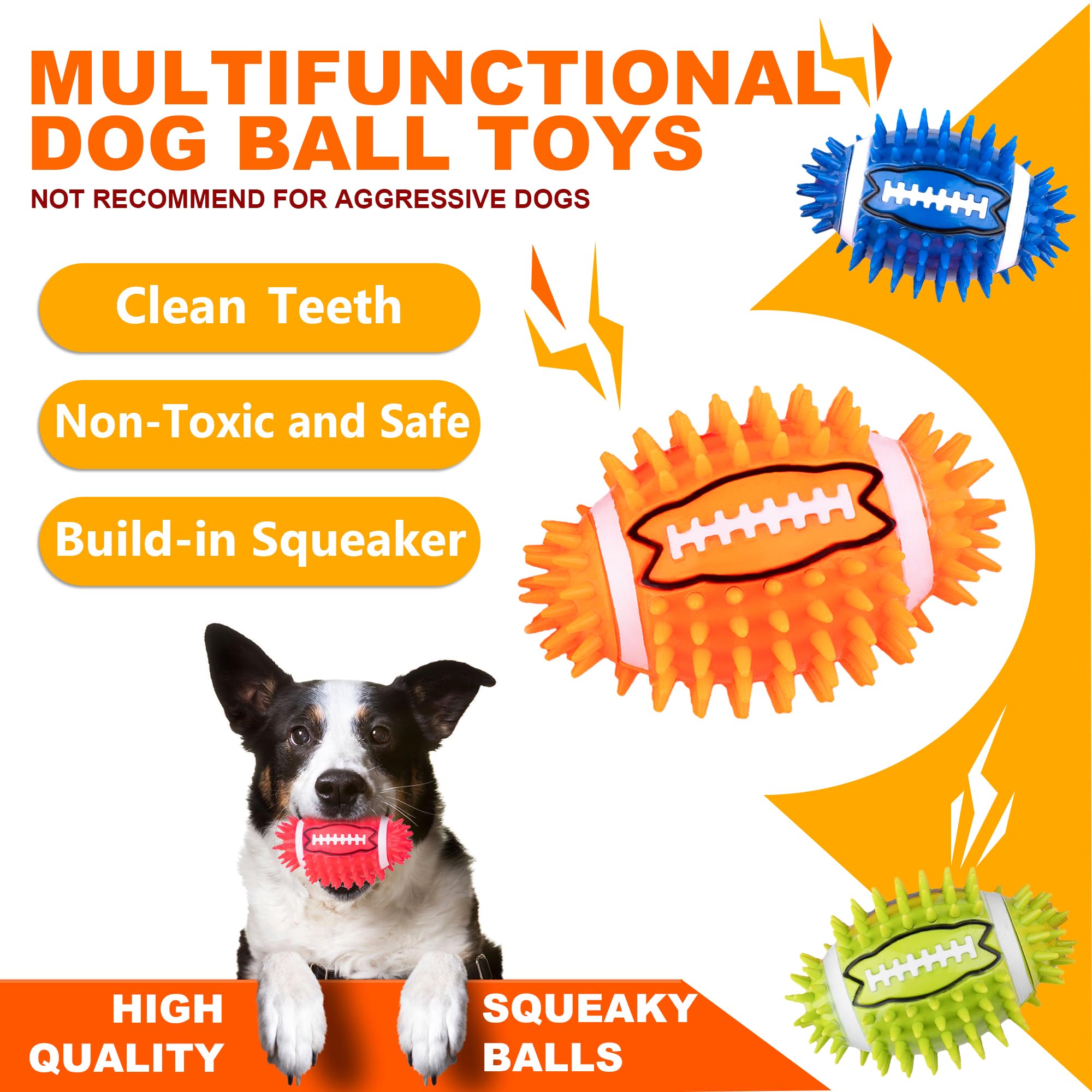 GHOBROFY pink squeaky football for high visibility during outdoor play