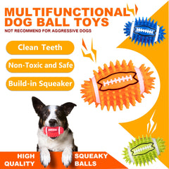 GHOBROFY pink squeaky football for high visibility during outdoor play
