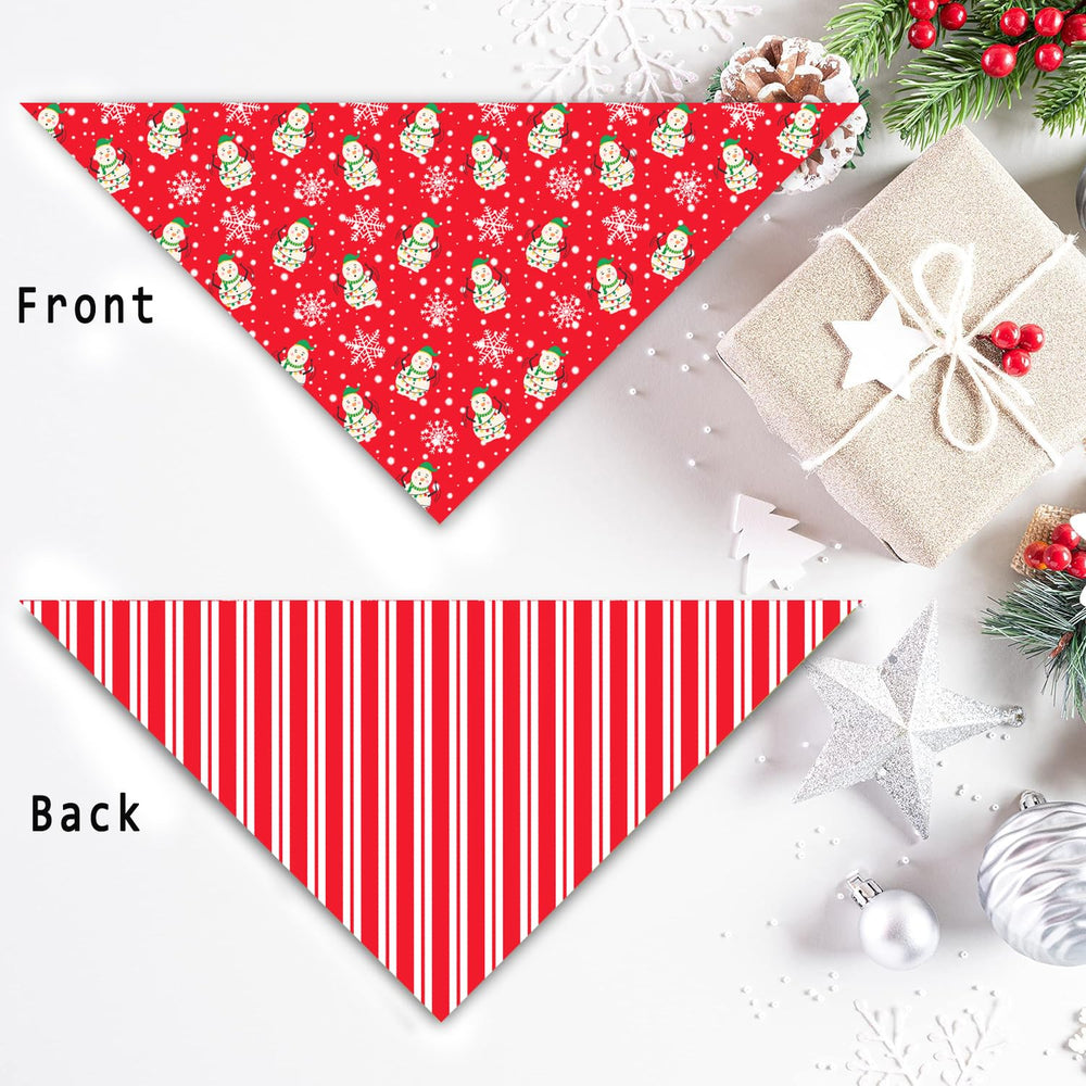 GHSJYO Christmas dog bandanas ideal for family photos