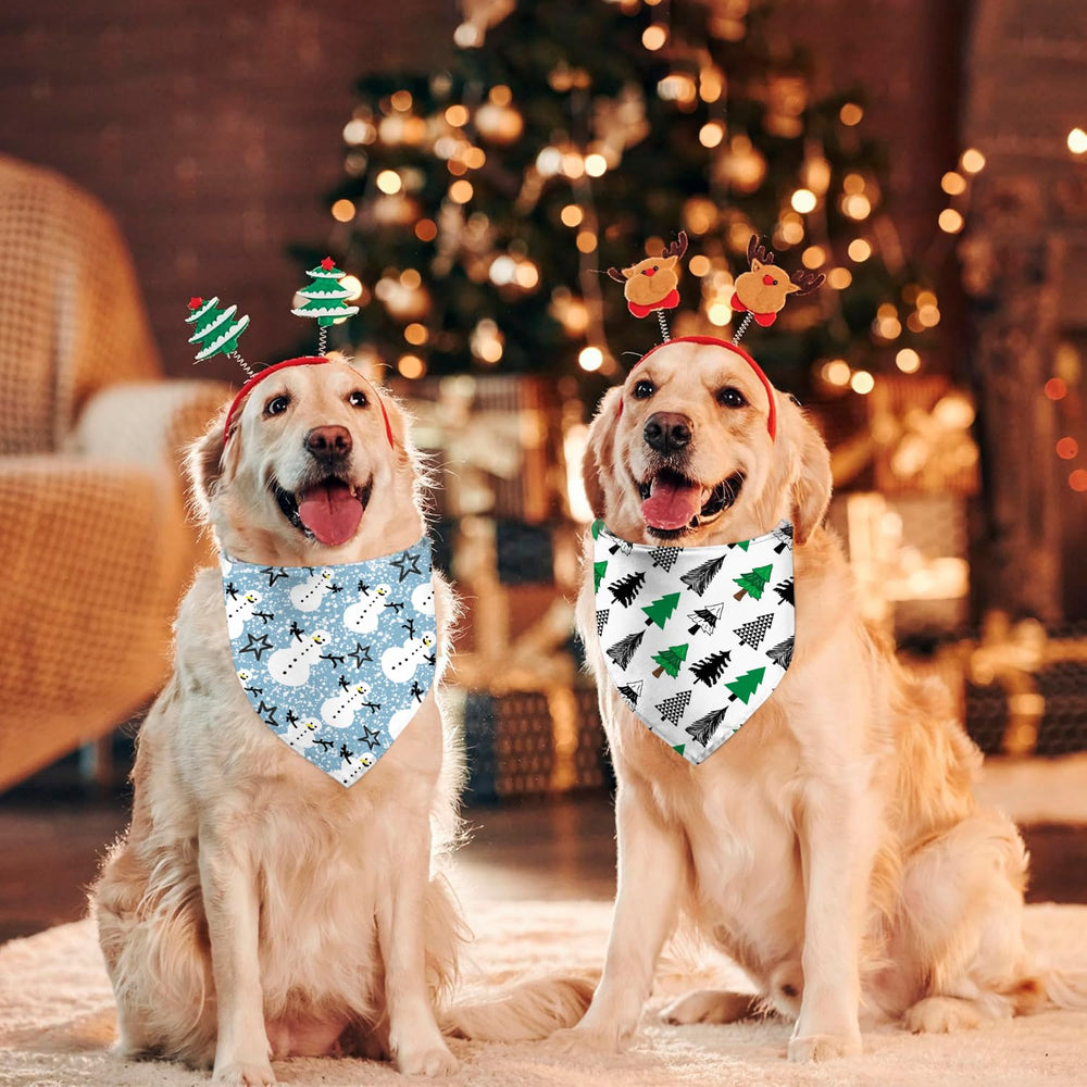 GHSJYO classic plaid bandana provides timeless style for Christmas celebrations.