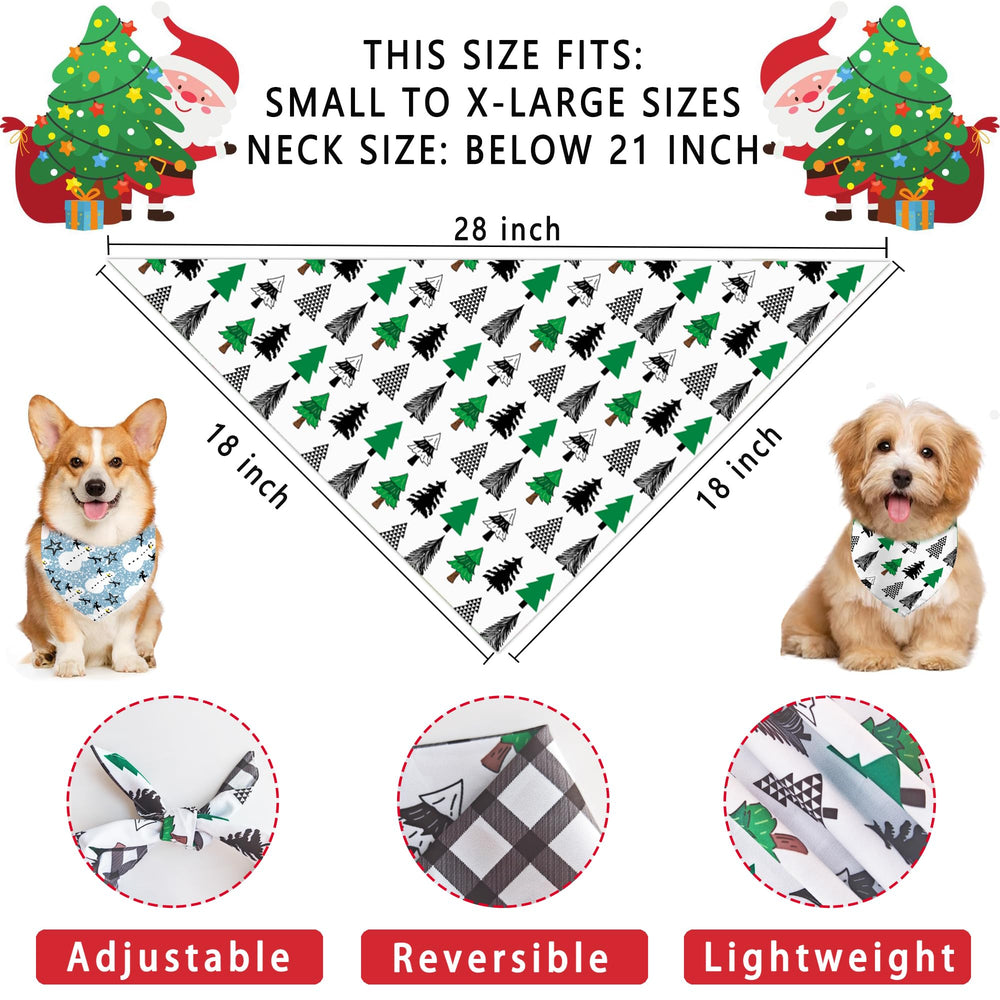 GHSJYO dog wearing bandana creates stylish holiday looks without compromising comfort.