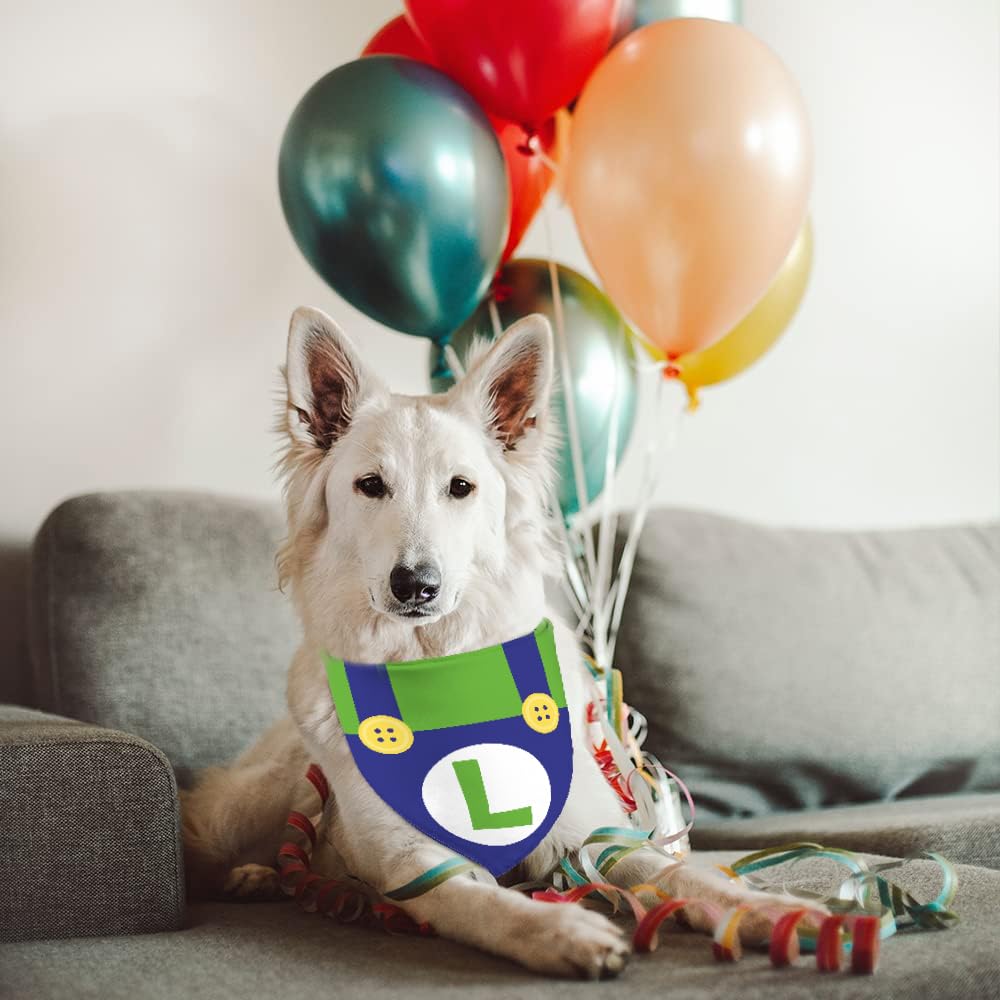 GHSJYO mushroom dog bandanas with adjustable fit for comfortable wear.