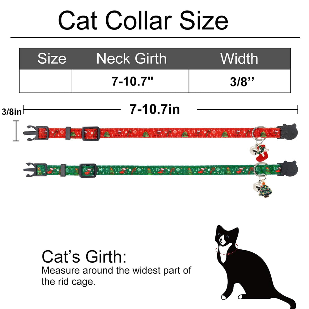 Giecooh cotton cat collar soft material for comfy daily wear