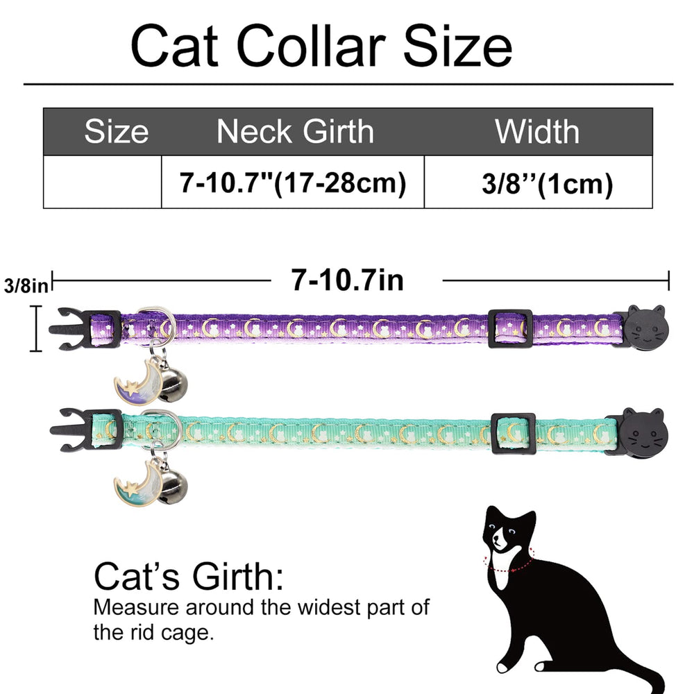 Giecooh quick release buckle collar enables easy on off and safety