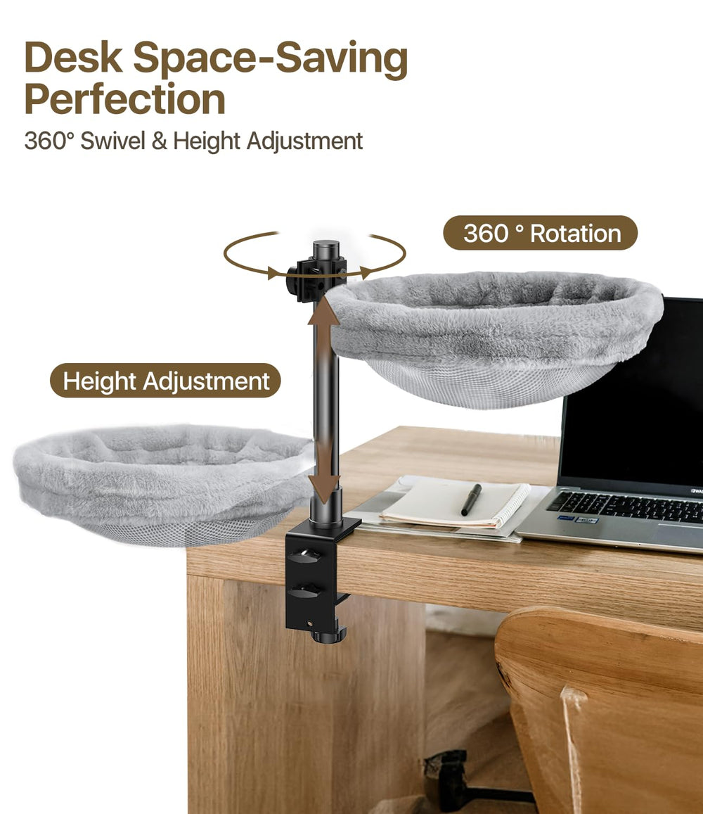 Giisorde Cat Desk Bed soft nest highlighting plush comfort and privacy