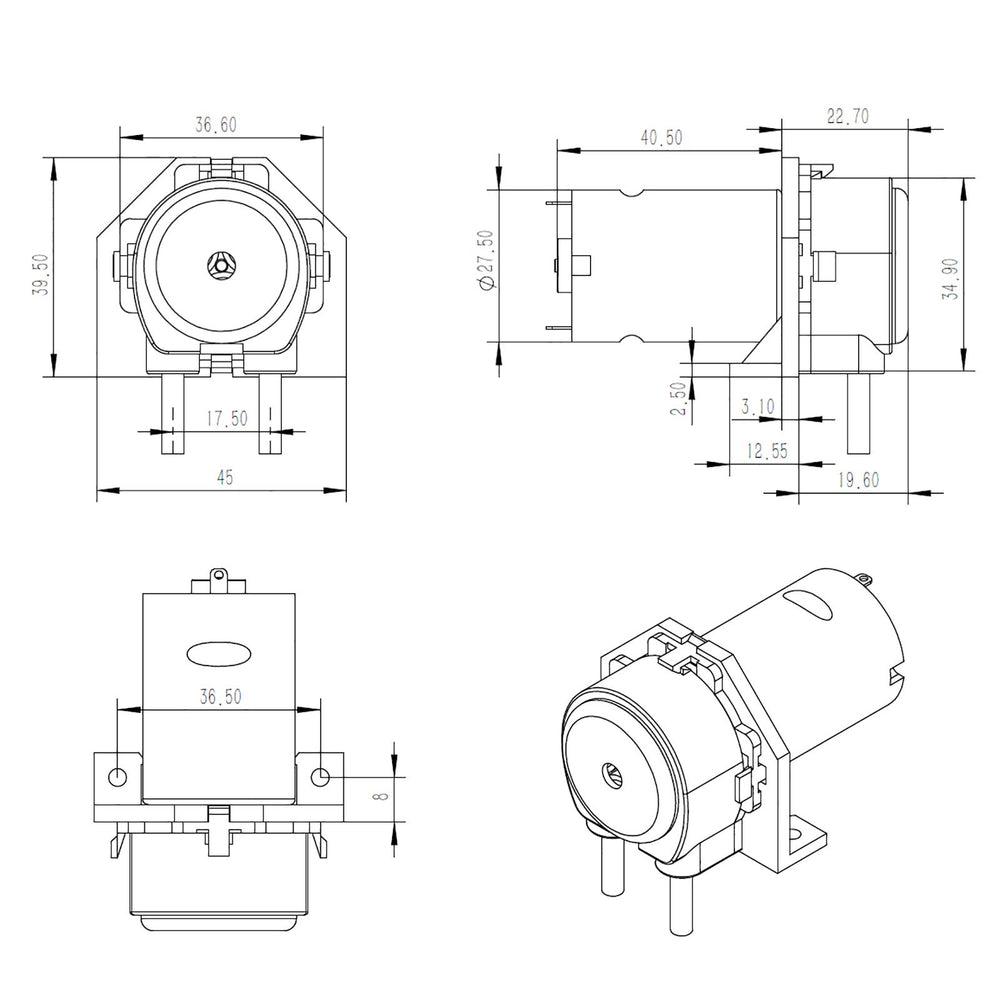 Gikfun AE1207 kit ships without drive, purchase separately