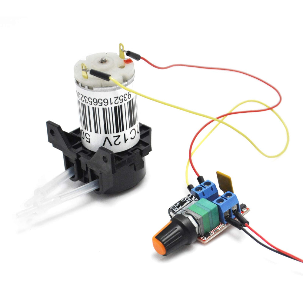 Gikfun snap-in pump head facilitates quick tube replacements and simple maintenance