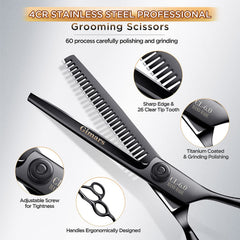 Gimars 4CR stainless steel blades show rust-resistant construction