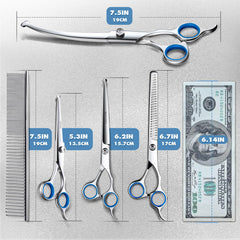 Gimars 4CR stainless steel blades resist rust and clean easily