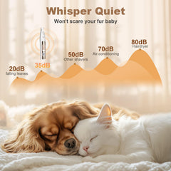 GIMPYN paw trimmer LED light aids precise grooming in tight spots