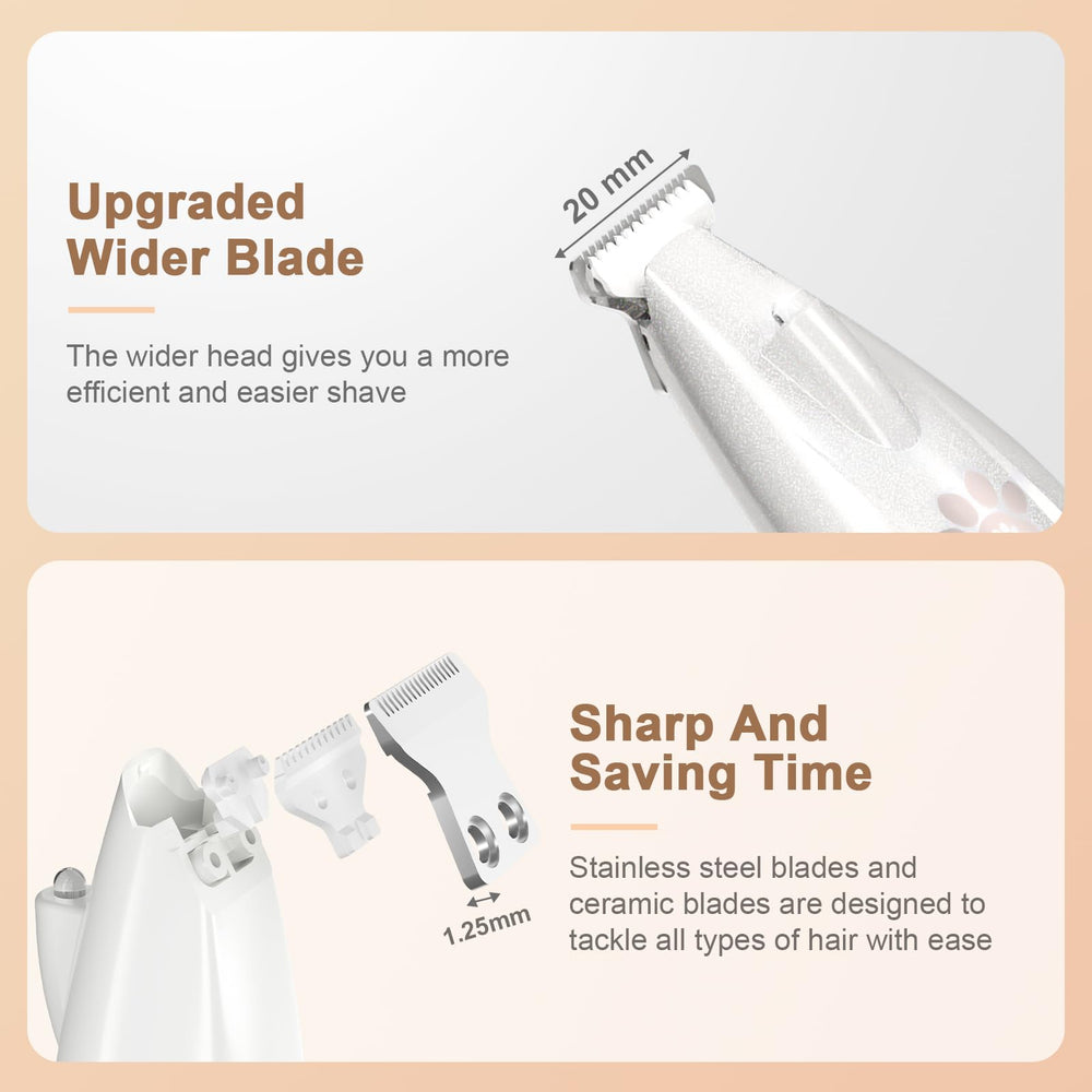 GIMPYN paw trimmer charges via Type-C USB for versatility