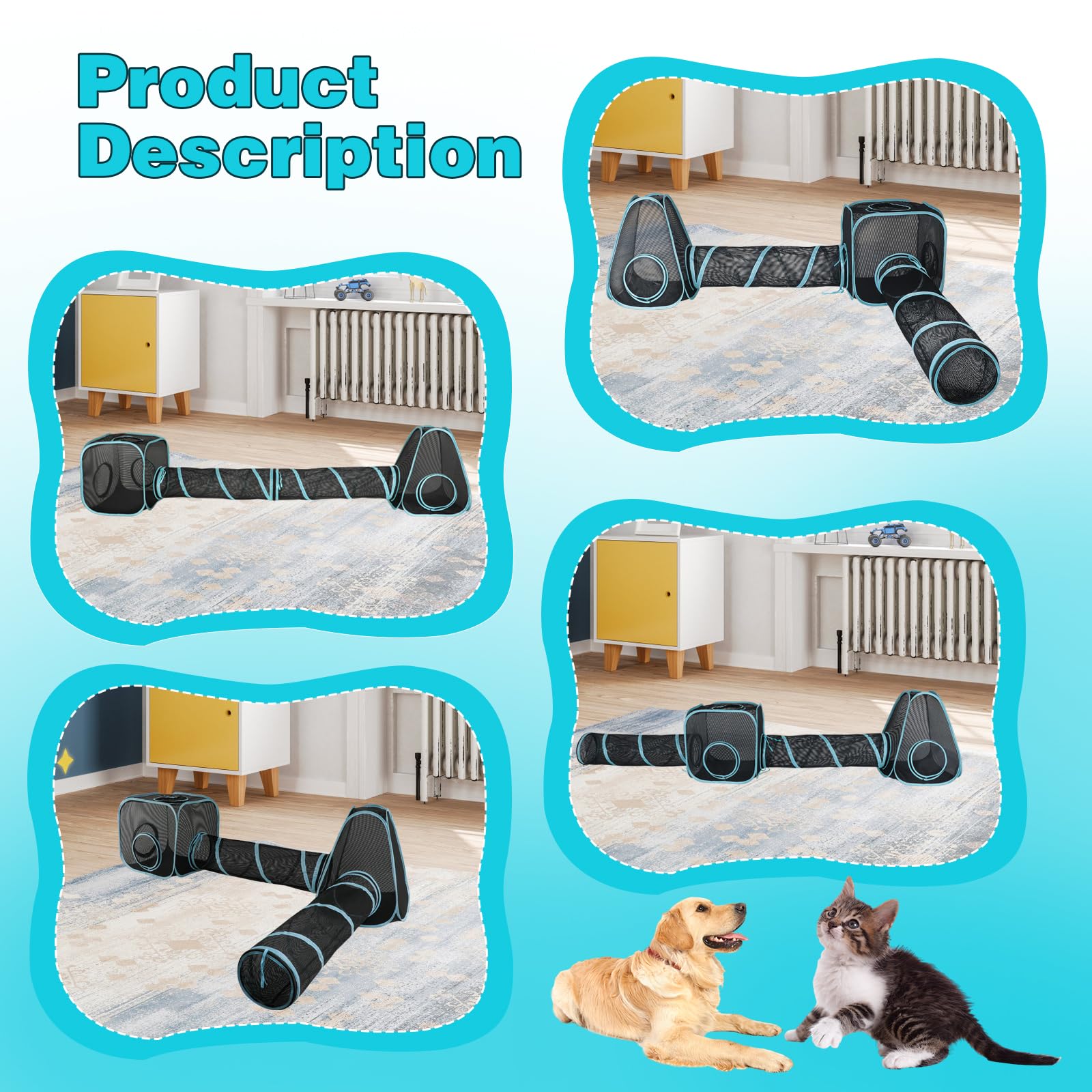 GINDOOR DIY multiway setup image shows flexible configuration options.