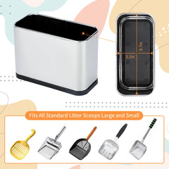 GINDOOR multi-purpose storage demonstrates use as a small-item bin or organizer