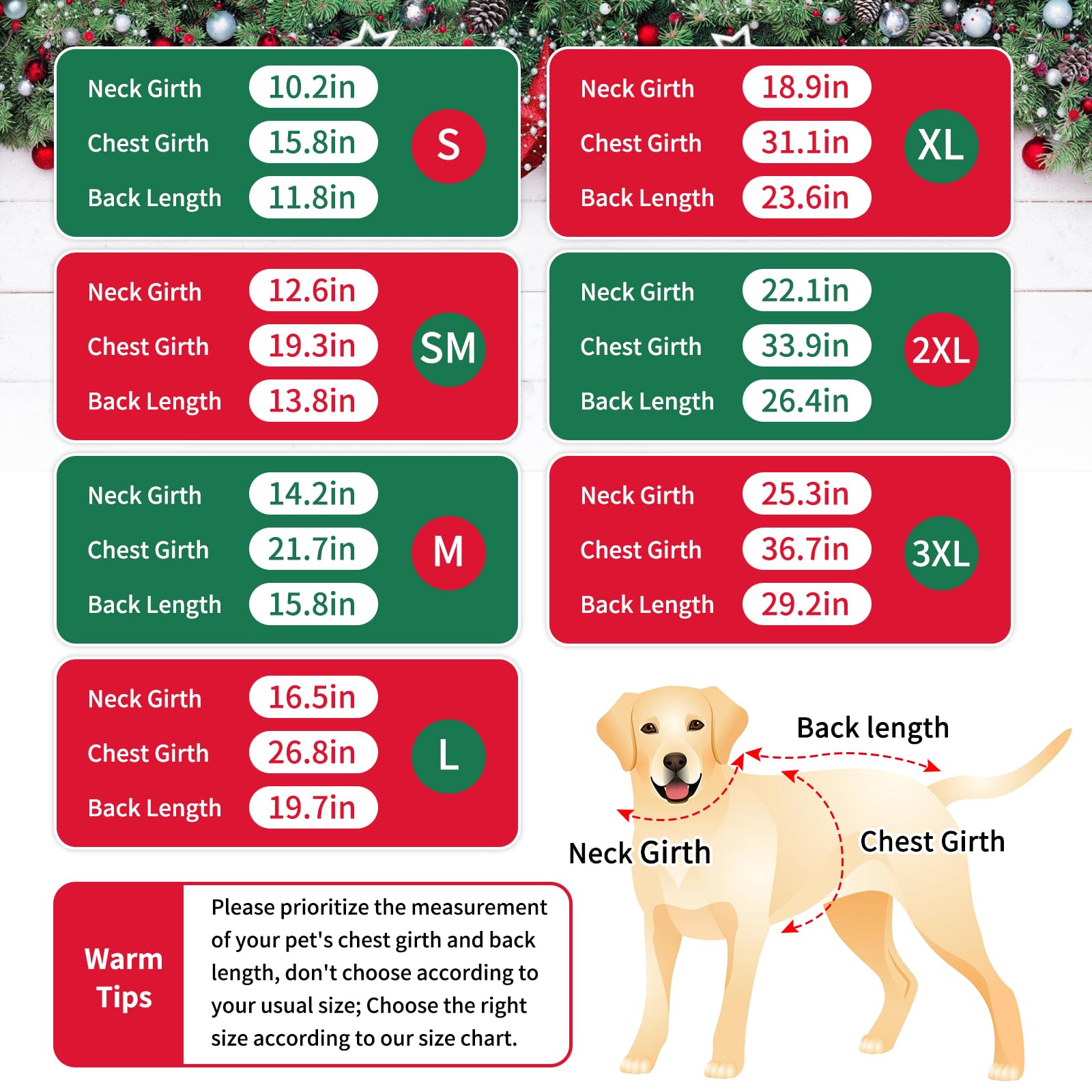 GINDOOR dog christmas-tree-pattern sweater elevates festive style during walks.