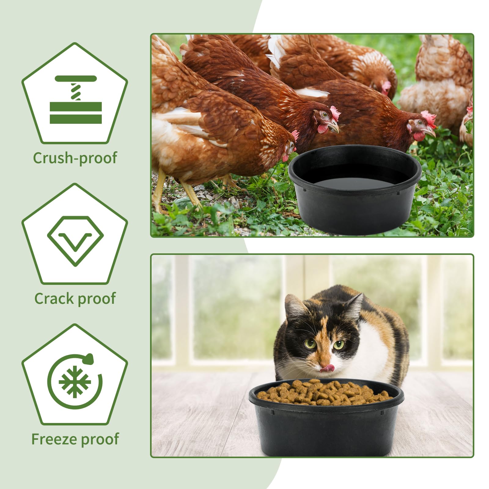 GINDOOR multifunctional animal feeder suitable for water or food