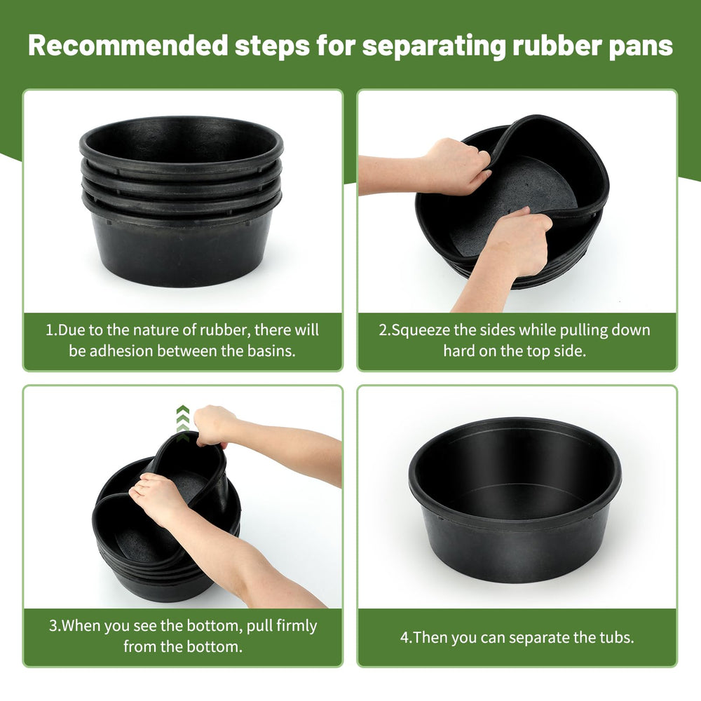 GINDOOR thick-walled rubber for durability under sun and weather