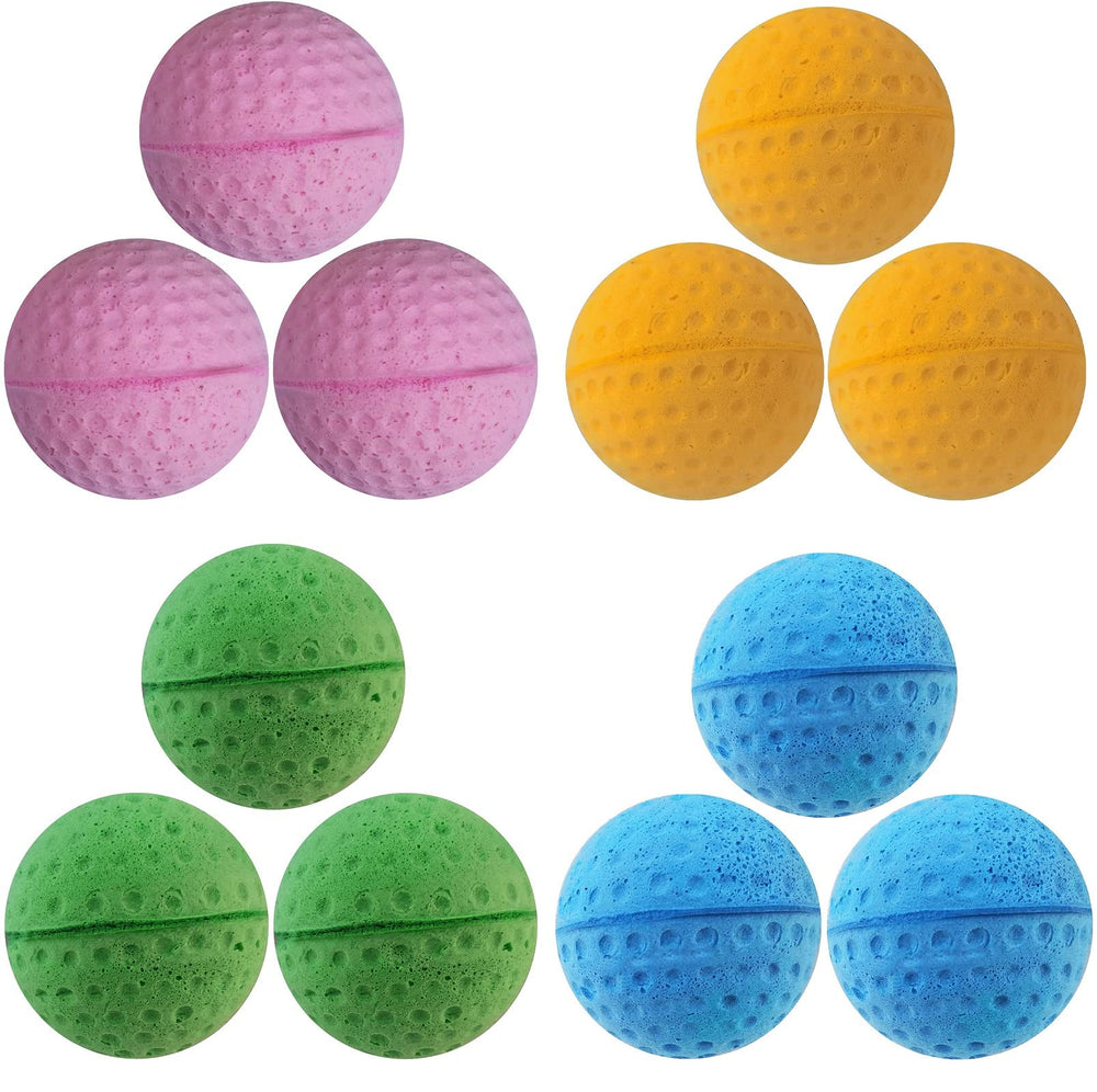GINFH washable sponge balls after a quick clean