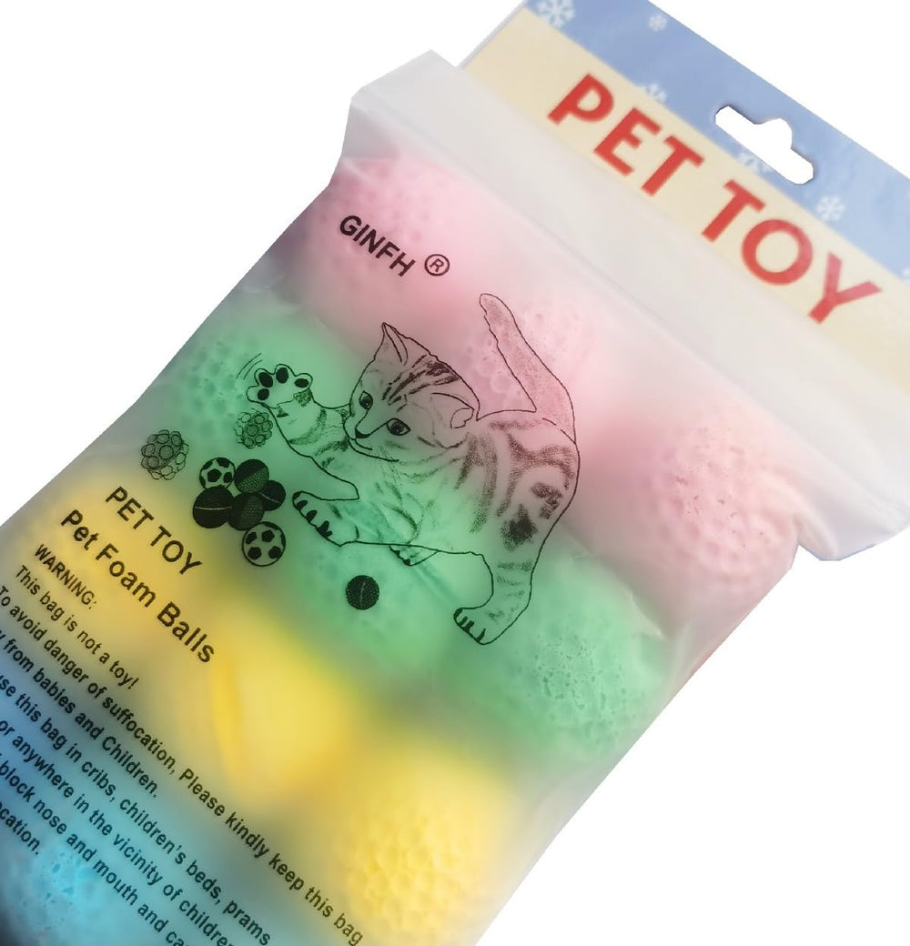 GINFH lightweight latex foam ball interior highlights easy toss and long-lasting play