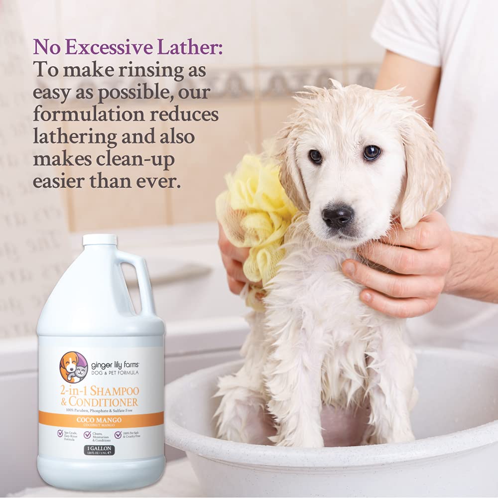 Ginger Lily Farms vegan cruelty-free label signals ethical pet care.
