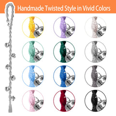 GINIDEAR dog bells 3.5 cm crystal sound—loud yet not overwhelming