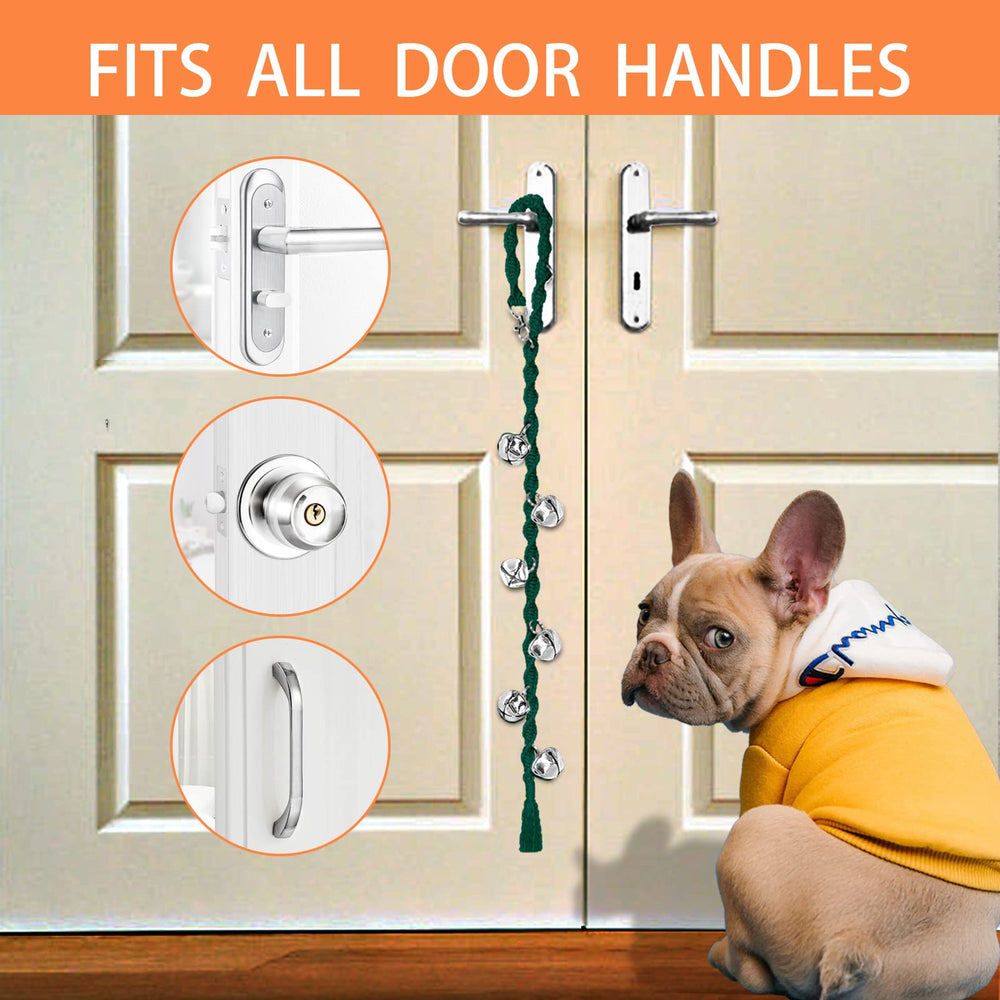 GINIDEAR dog bells door installation—simple setup for everyday routines