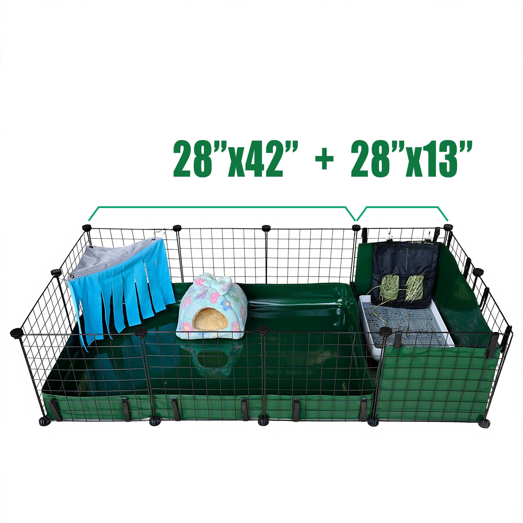 ginidear easy-installation hooks liner simplifies setup in tight spaces