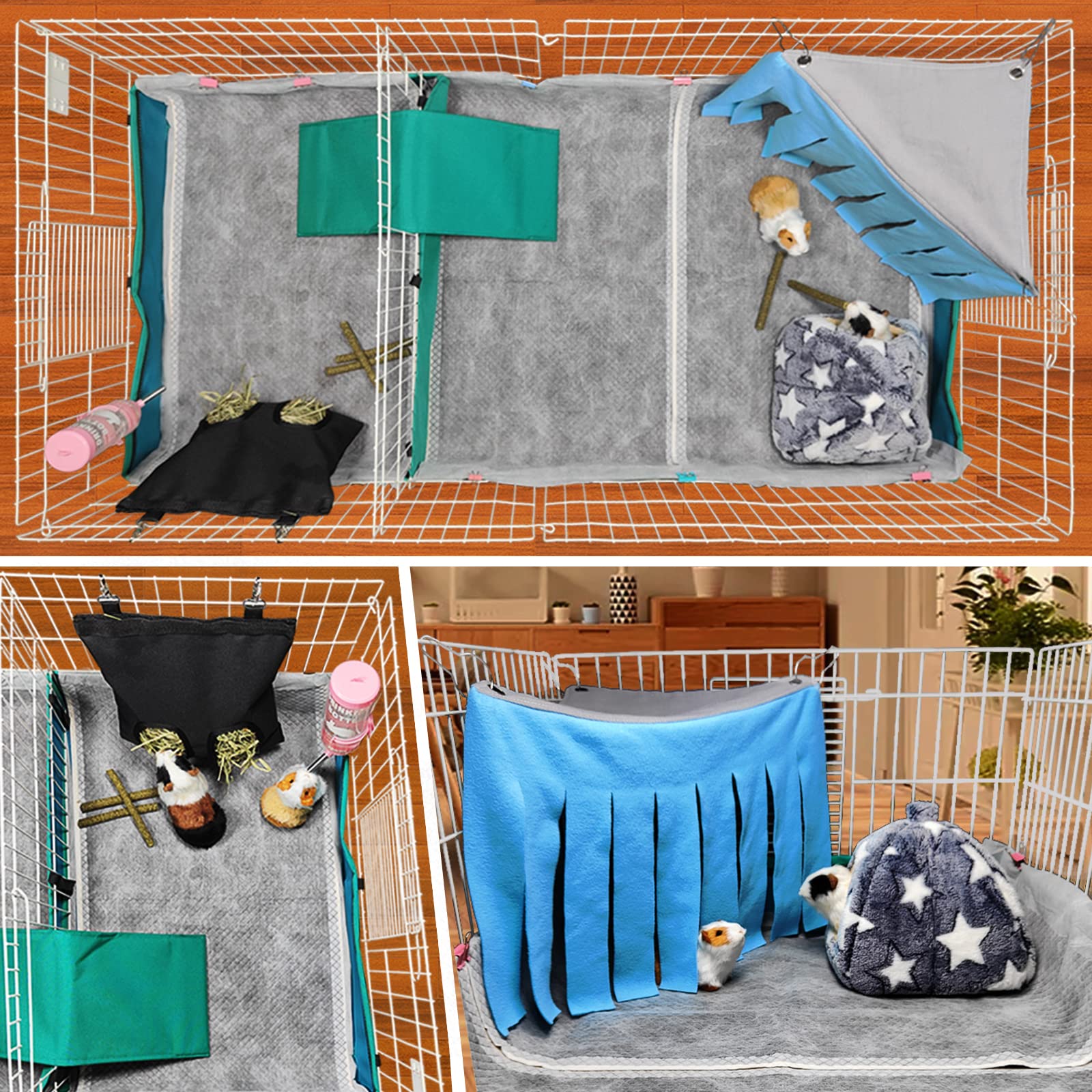 GINIDEAR guinea pig bedding used with rabbits and hamsters for versatile small-animal care