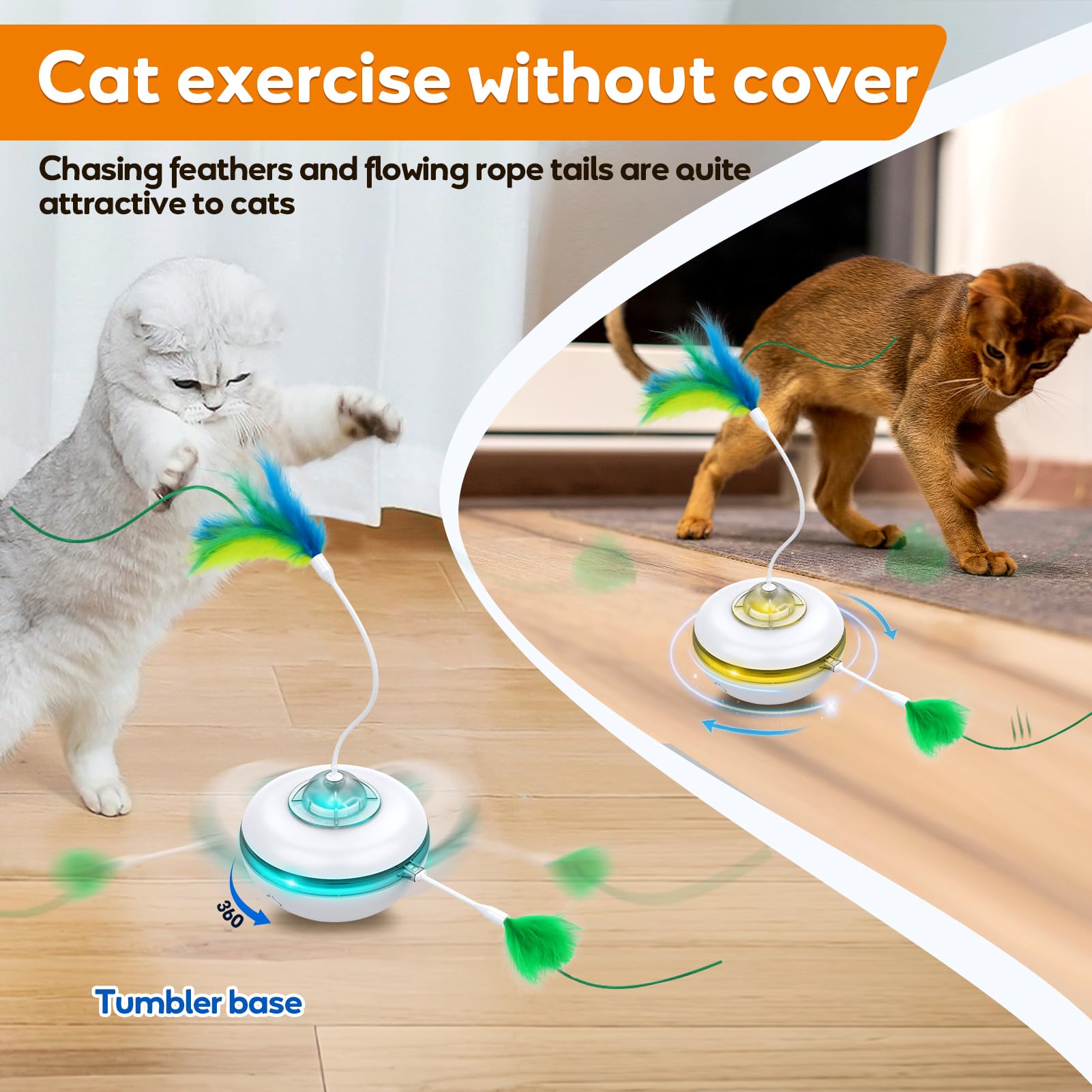 Giociv felt mat supports multi-cat play and cooperative fun