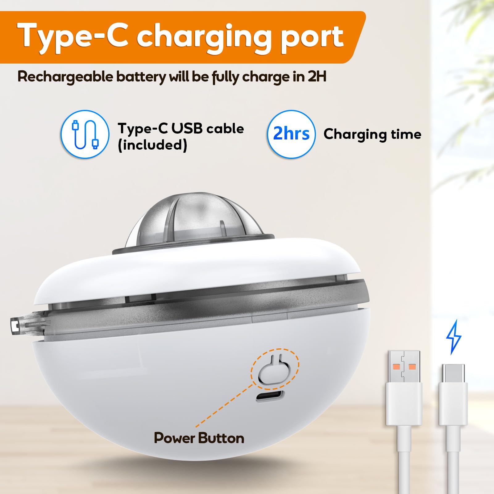 Giociv USB-C rechargeable power delivers hours of playtime