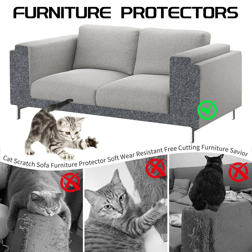Giomre cat scratch mat DIY cutting to fit any space and cat furniture.