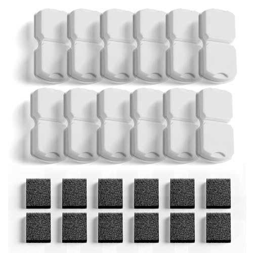 GIOTOHUN cat water fountain filter 24-pack provides ongoing clean hydration.
