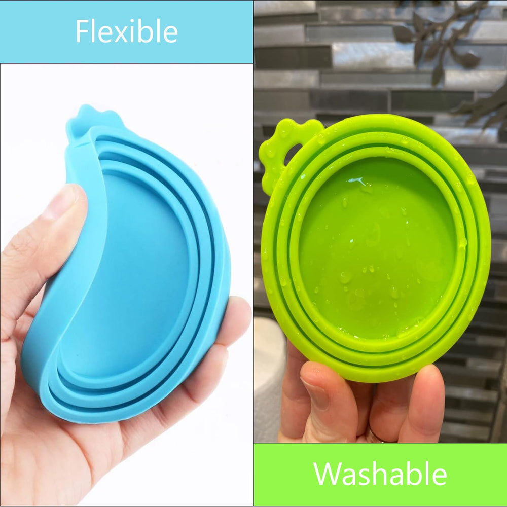 Giozoc can cover three-sizes rings adapt to 2.5–3.3 inch cans, adaptable and sealable