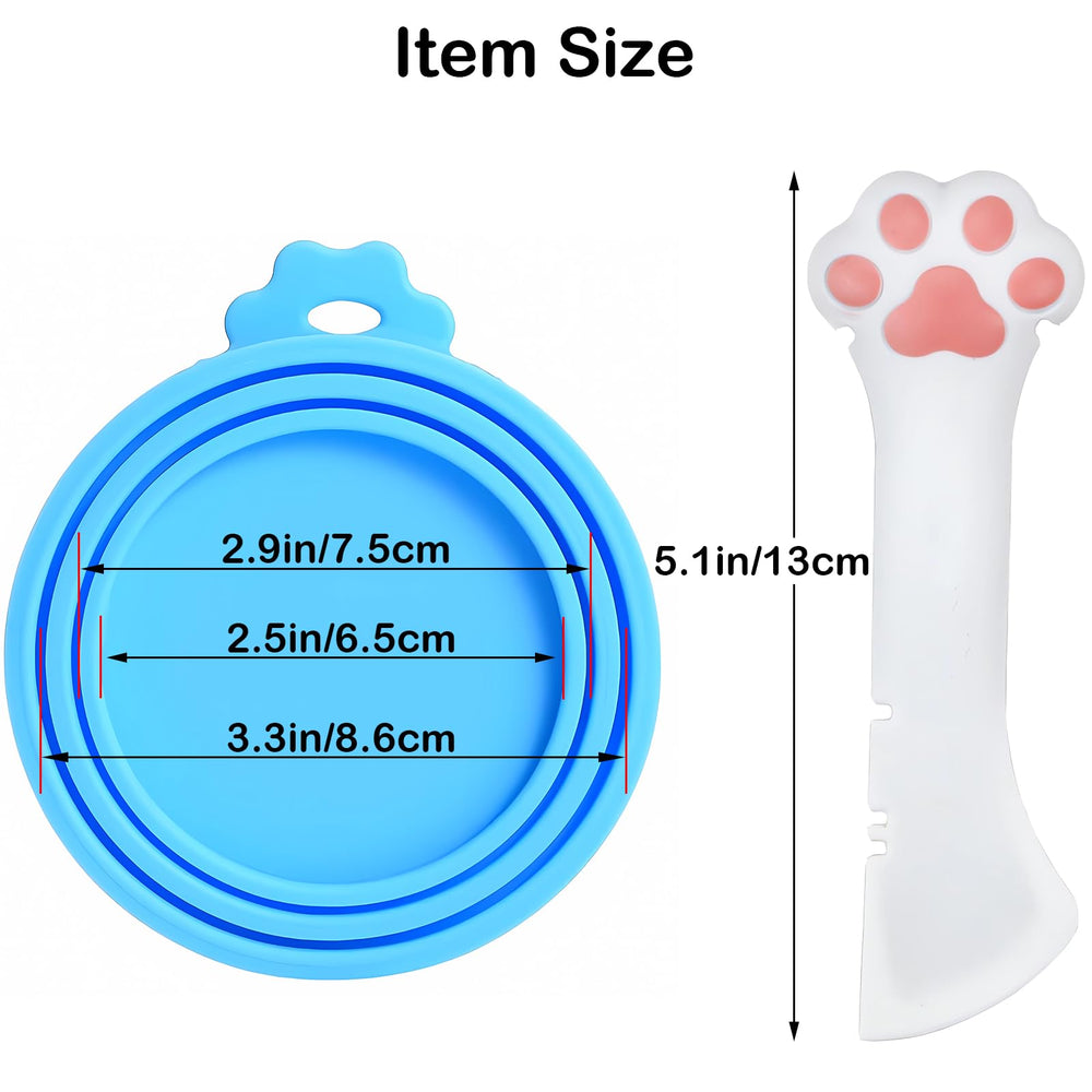 Giozoc silicone can covers shown as dishwasher-safe and BPA-free