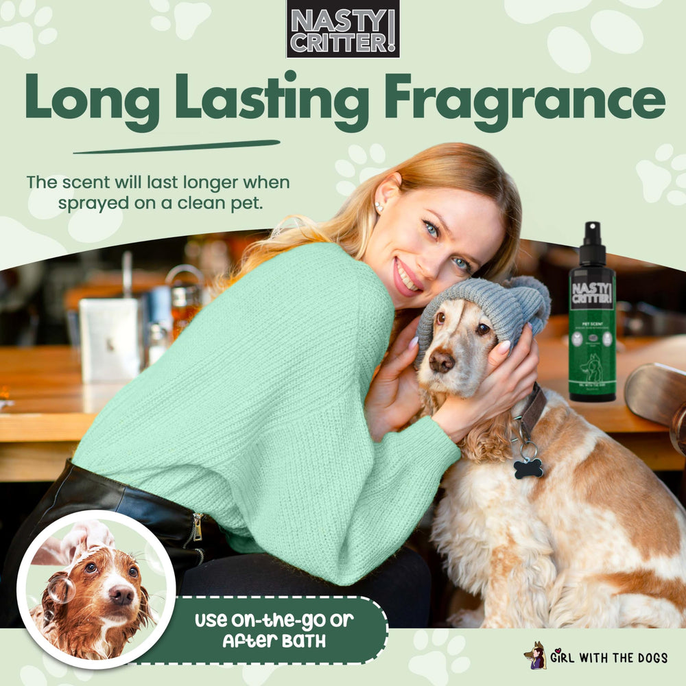 Girl With The Dogs NASTY CRITTER label — premium cruelty-free USA-made quality