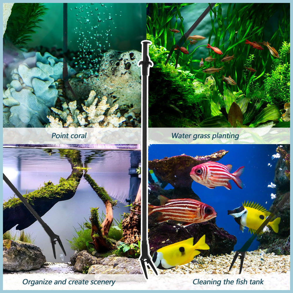 Gisafai aquarium tools suit freshwater, reef, and mixed tanks for versatile maintenance.