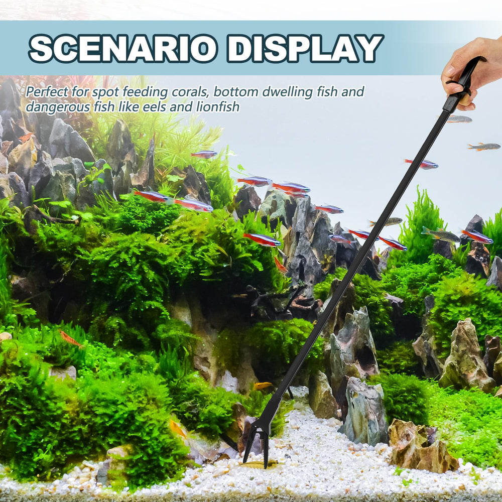 Gisafai trimming-focused tongs feature serrated tops for secure grasping and pruning tasks.