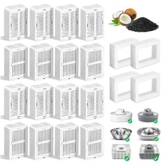 GISOFIK 16-pack filters for CupCake fountain clean water concept