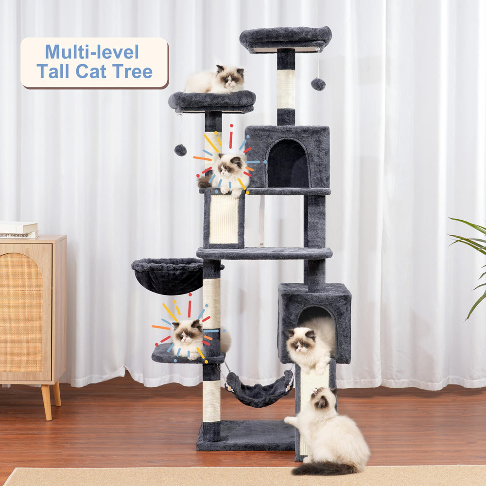 Gitelsnour cat tree anti tip straps boost stability