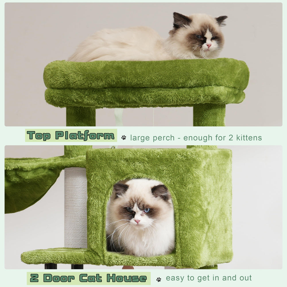Gitelsnour cat tree hammock delivers relaxed naps and cozy lounging