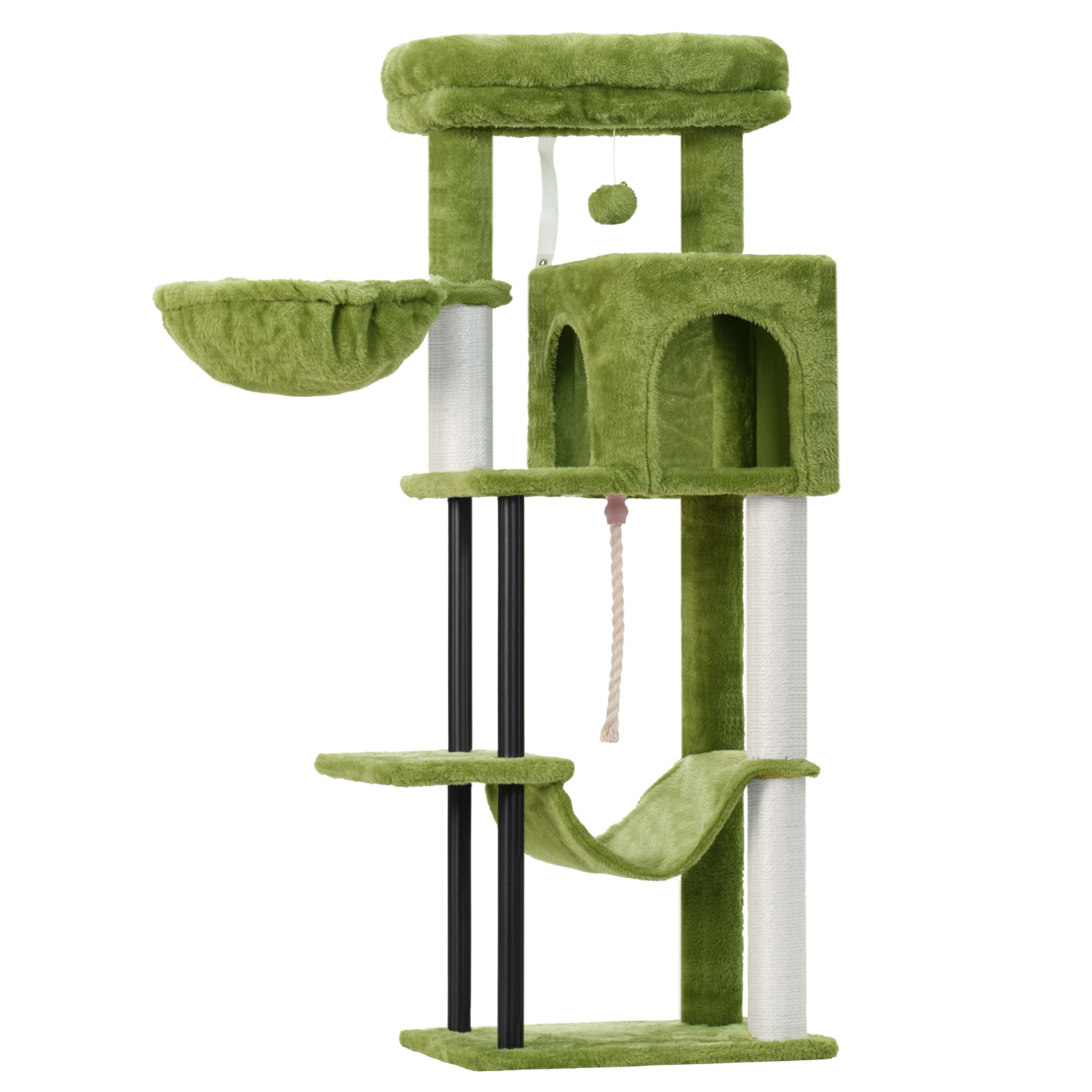 Gitelsnour cat tree kitten play area showcasing active exploration