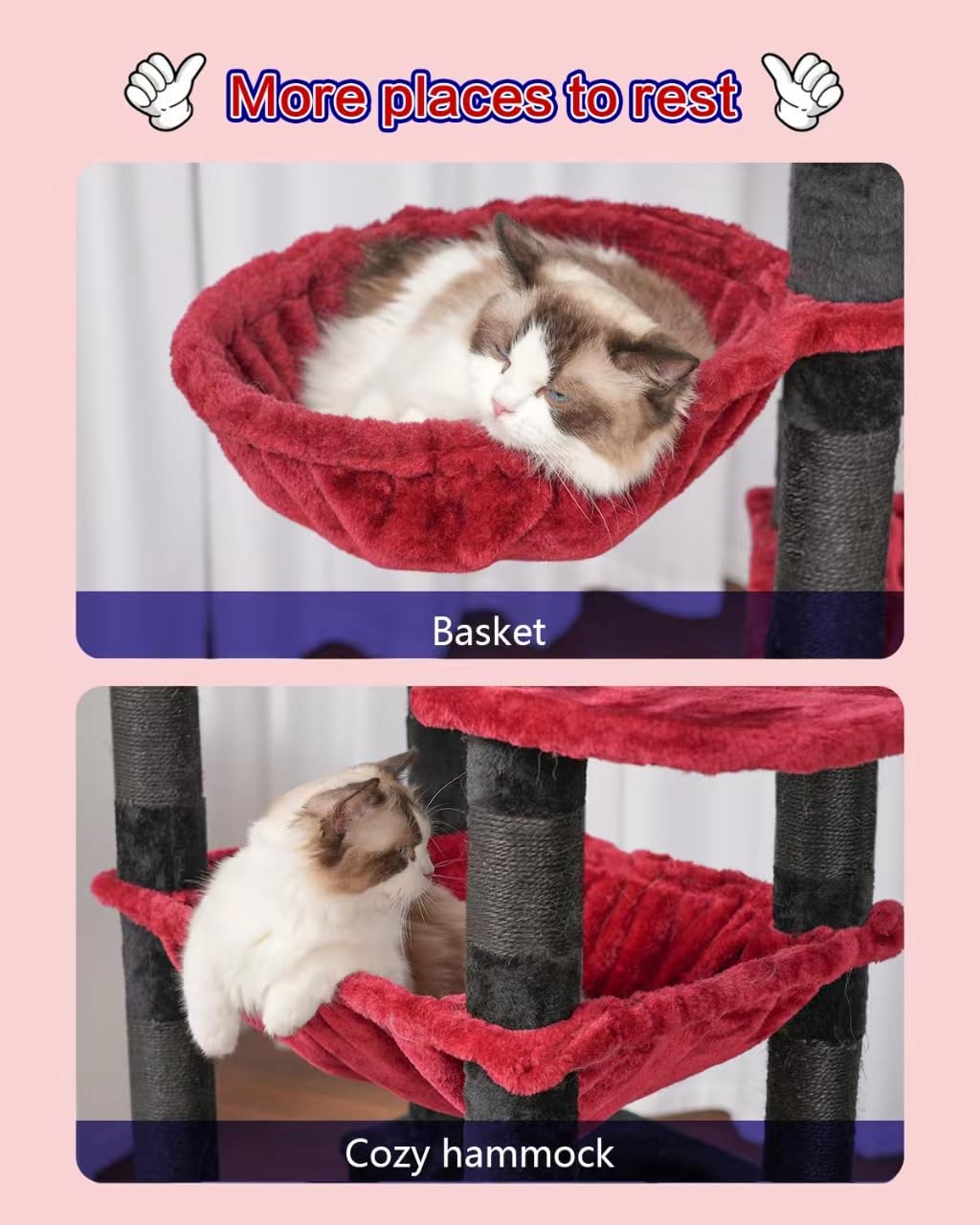 Gitelsnour cat-tree-toy-ball-play adds interactive fun opportunities