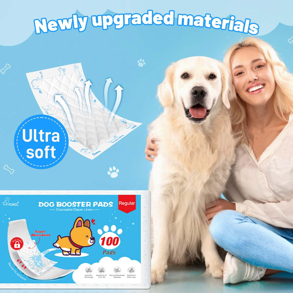 GIUACL booster pad with secure adhesive design for active dogs