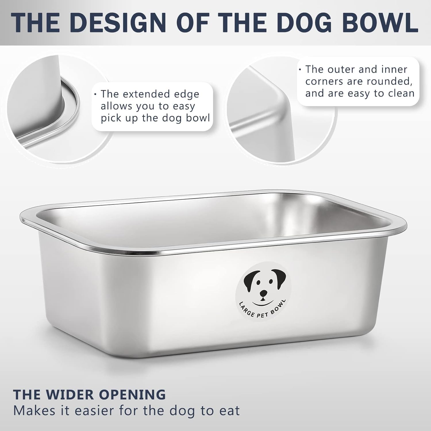 GIXSEGIE dimensions 40 cm top diameter for spacious feeding.