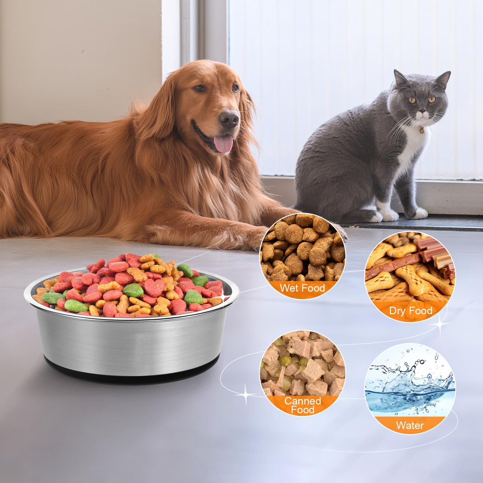 GIXSEGIE travel-friendly bowls compact for park or road trips
