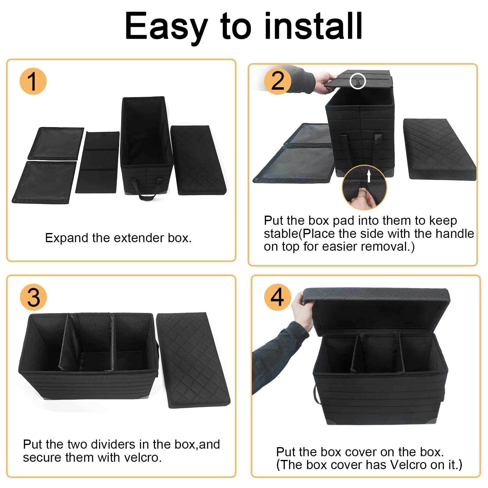GJEASE extra storage keeps leashes and accessories within reach.