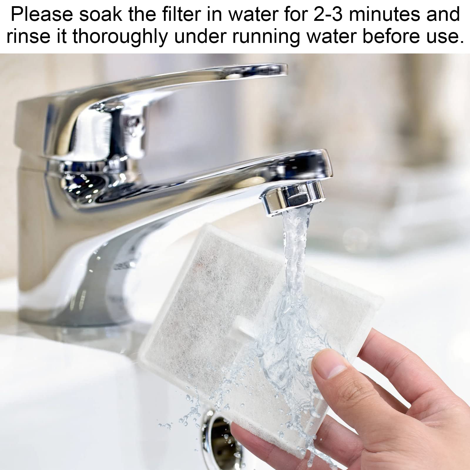 GJEASE soak and rinse before use guidance image for proper preparation.