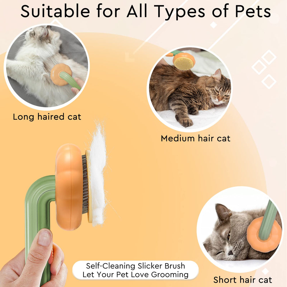 GJEASE silicone pet bath brush provides a safe, comfortable cleansing experience.